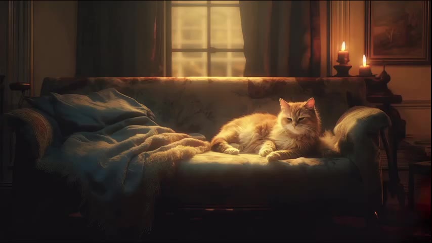 Cat · 4 real-life clips (1:57)