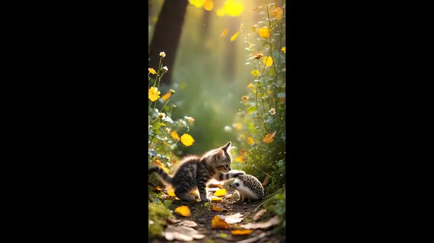Kitten · 8 real-life clips (1:42)